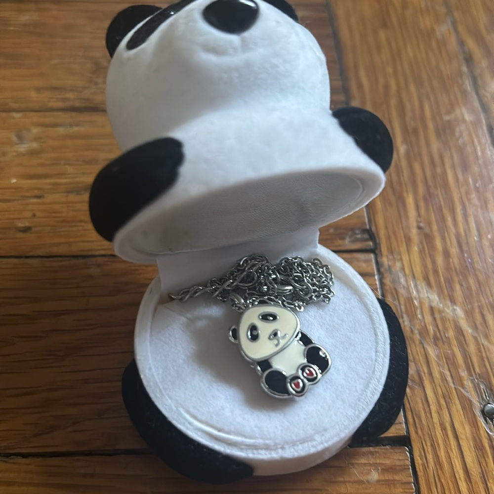 Cute Panda pendant and necklace